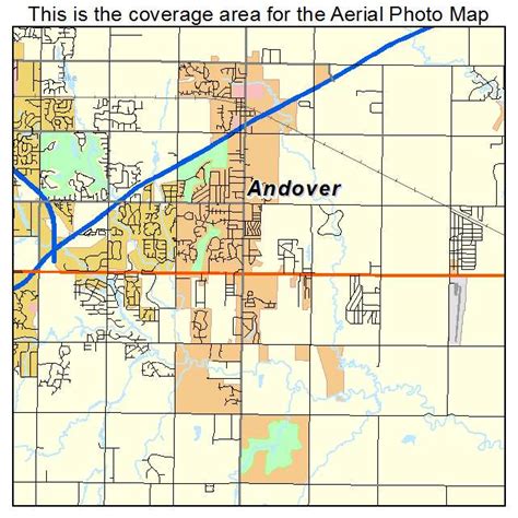 Aerial Photography Map of Andover, KS Kansas