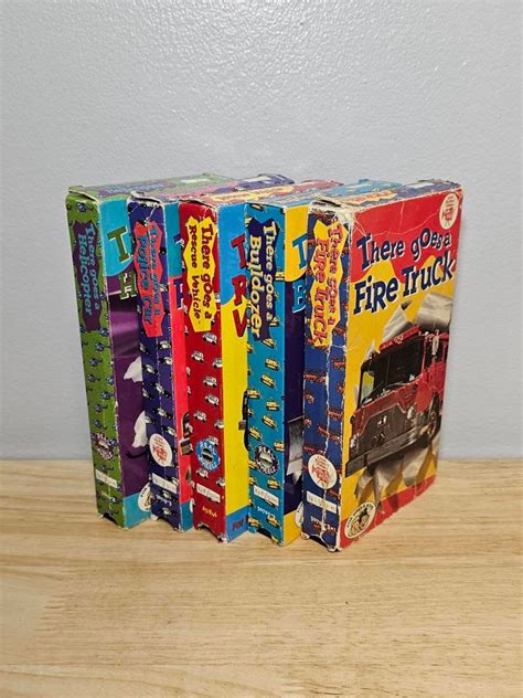 90's Kid Vision Real Wheels There Goes A... VHS Tape Lot - Etsy