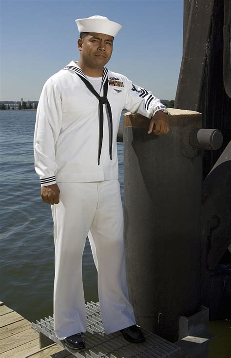 USS Oklahoma City - The Navy's New Dress Whites Navy White Uniform, Navy And White Dress, White ...