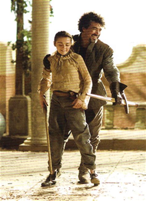 Arya Stark & Syrio Forel - Arya Stark & Syrio Forel Photo (32379444 ...