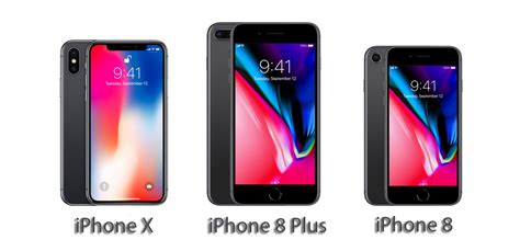 iPhone X vs iPhone 8 Plus vs iPhone 8 [All Detailed Specs Comparison]