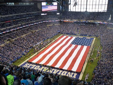 Colts stadium before the game in Indianapolis, Indiana image - Free ...