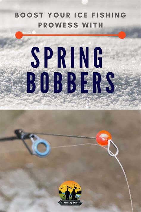 Spring Bobbers for Ice Fishing | Ice fishing, Bobber, Fish