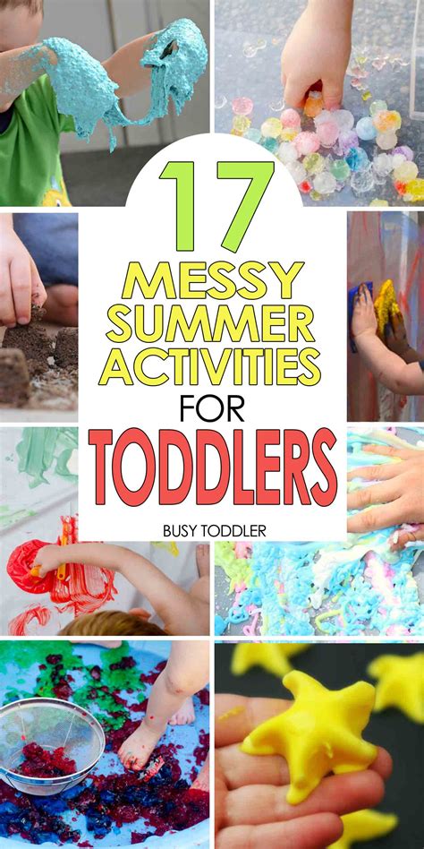 50+ Summer Activities for Toddlers (these are the best!) - Busy Toddler