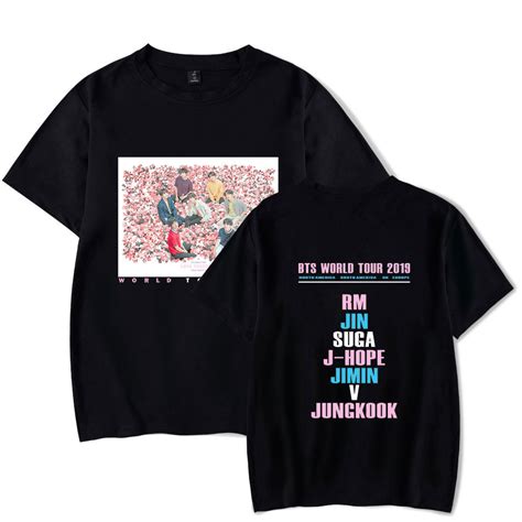 BTS World Tour T-shirt - BTS Official Merch | BTS Merchandise