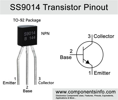 SS9014 Transistor Pinout, Equivalent, Uses, Features, Datasheet ...