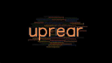 Uprear Past Tense: Verb Forms, Conjugate UPREAR - GrammarTOP.com