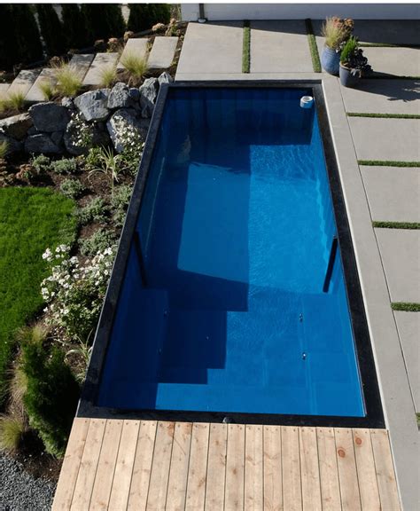 This Shipping Container Pool Is The Coolest New Trend If You Have The Garden For It