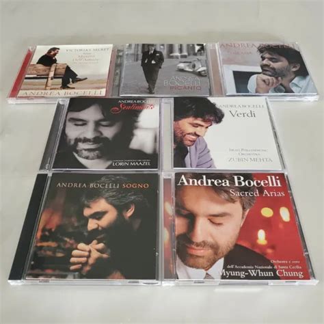 ANDREA BOCELLI - CD 7-Pack - Verdi - Incanto - Sogno - Sacred Arias ...