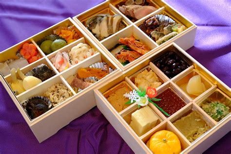 Japanese food for the new year celebration, Osechi.