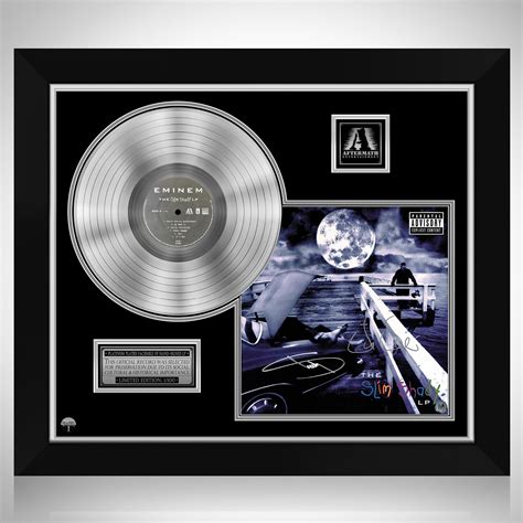 Eminem - The Slim Shady LP Platinum LP Limited Signature Edition Custom Frame | RARE-T