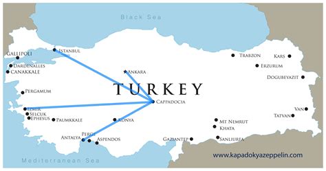 CAPPADOCIA MAP 1