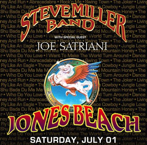 Steve Miller + Joe Satriani - July 1, 2023