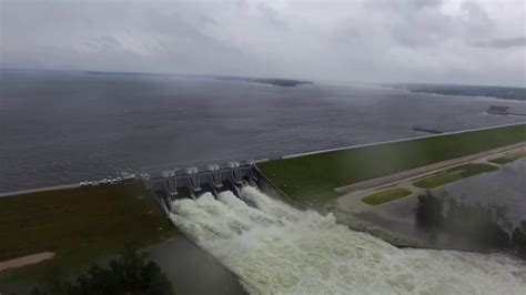 Hurricane Harvey Lake Conroe TX Dam Release Catastrophic Flood August 29 2017 - YouTube