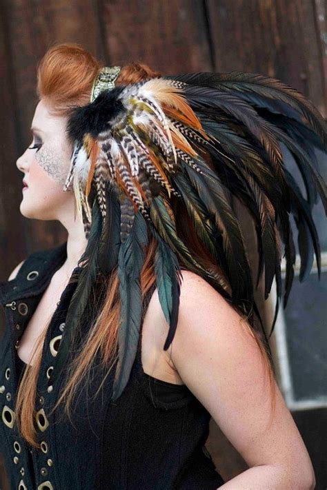 Awesome headdress! | Feather headdress, Headdress, Hair accessories