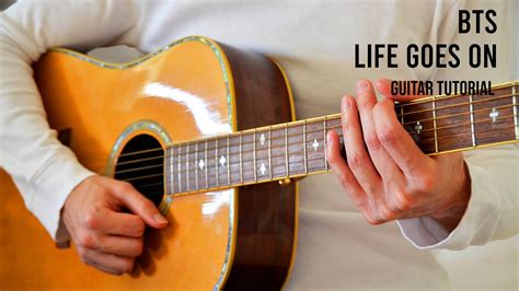 BTS - Life Goes On EASY Guitar Tutorial With Chords / Lyrics - Guitar ...