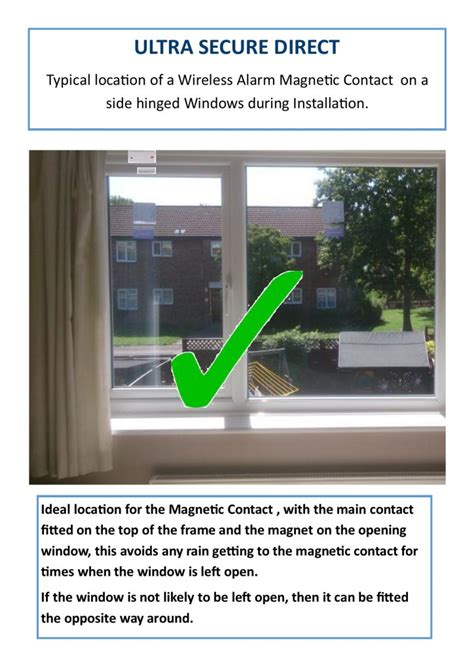 How do I Install a Door & Window Sensor to a Wireless Alarm | Ultra Secure Direct