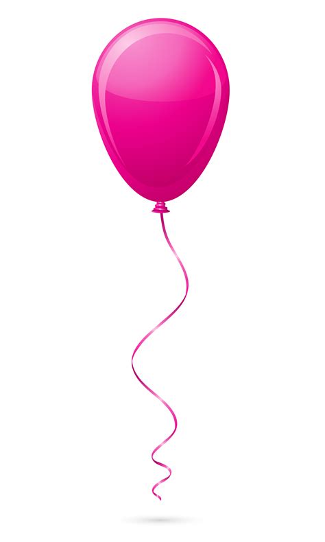 pink balloon vector illustration 545511 Vector Art at Vecteezy