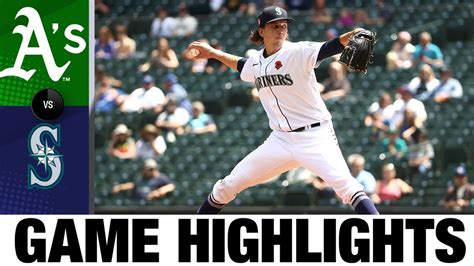 A's vs. Mariners Game Highlights (5/31/21) | MLB Highlights - YouTube