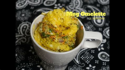 Mug Omelette | Mug omelette in microwave | Omelette recipe | Easy breakfast recipe - YouTube