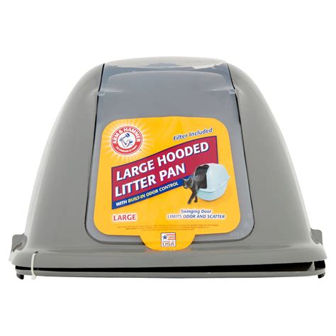 Arm & Hammer Covered Cat Litter Box, Large - Walmart.com