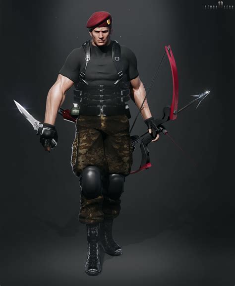 Resident Evil Jack Krauser | Resident evil, Resident evil hunk, Evil