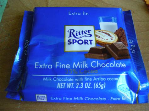 Chocoholic's Confession: Ritter Sport Extra Fine Milk Chocolate Review