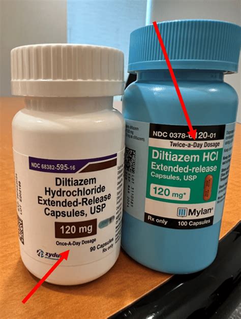 What are the differences between diltiazem dosage forms?