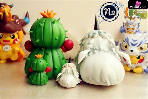 Pokemon Digimon - Togemon & Ikkakumon Cosplay Pikachu Resin Statue - N – YesGK