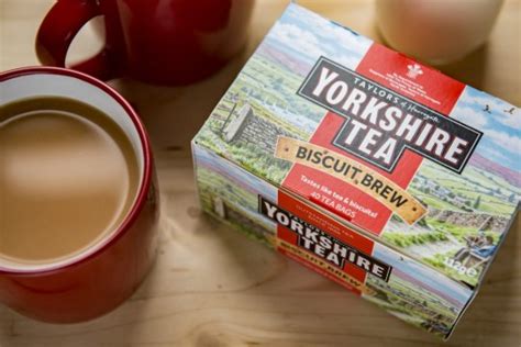 Yorkshire Tea has just launched some tea and biscuits flavoured tea ...