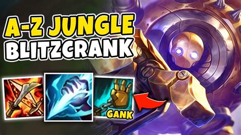 BLITZCRANK JUNGLE HAS THE BEST GANKS OF ALL TIME! A-Z JUNGLE CHALLENGE ...