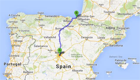 How to get from Madrid to San Sebastian - By car, plane, train or bus