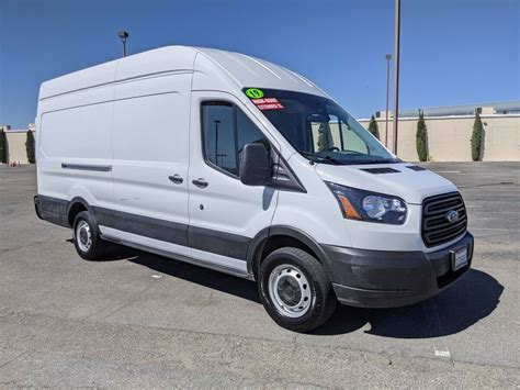 2019 Ford Transit-250 Extended Long High Roof Cargo Van A82621