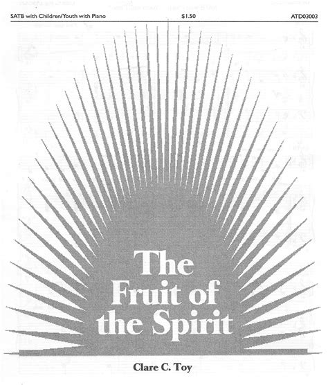 The Fruit of the Spirit - Clare Toy Music