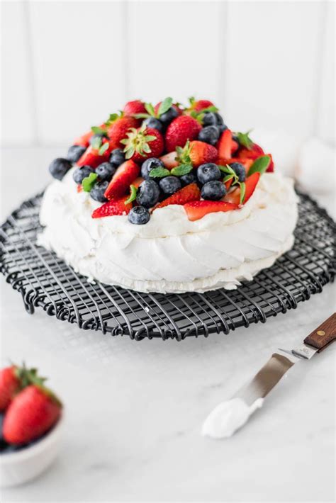 Impressive Pavlova with Berries | Cravings Journal Mini Pavlova, Pavlova Dessert, Trifle ...