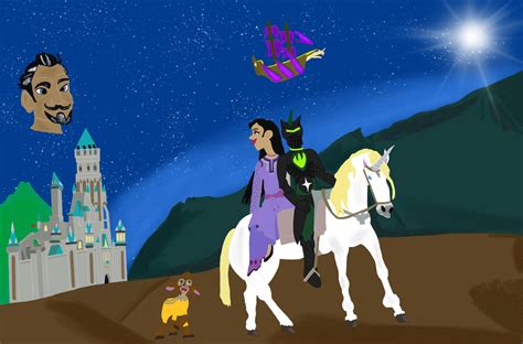 disney wish asha and grimalkin by SizarStathis on DeviantArt