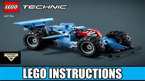 LEGO Instructions | Technic | 42134 | Monster Jam Megalodon (Model B) - YouTube