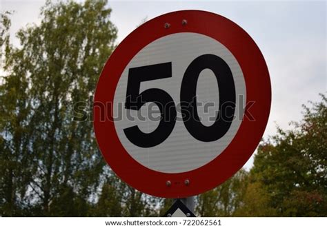 50 Zone Speed Limit Traffic Sign Stock Photo 722062561 | Shutterstock