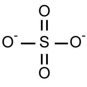 Lewis Structure Of Sulfate Ion