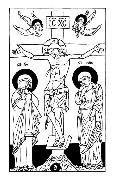 Orthodox Icons Coloring Pages