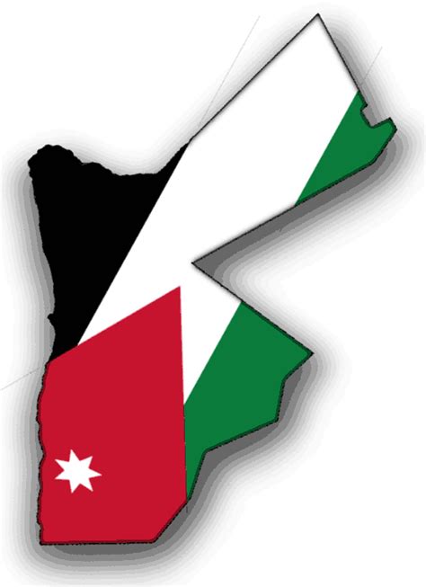 Flag Map of Jordan - Mapsof.net | Flags of the world, Jordan flag, Flag art