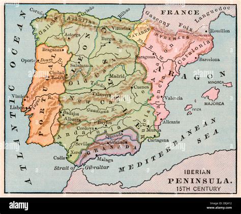 Iberia Ancient Map