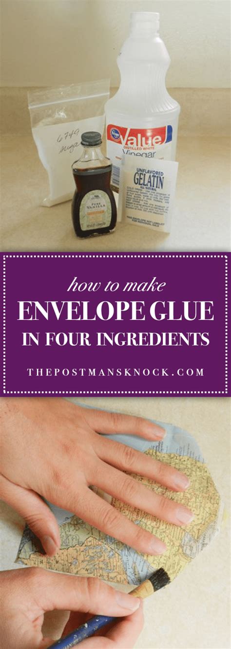 How to Make Envelope Glue in Four Ingredients – The Postman's Knock