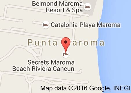 Map of Secrets Maroma Beach Riviera Cancun (With images) | Secrets ...