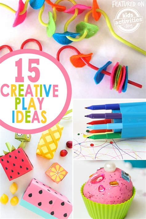 15 Creative Play Ideas for Kids {and Moms!}