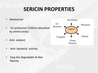 Sericin and its applications in textiles | PPT