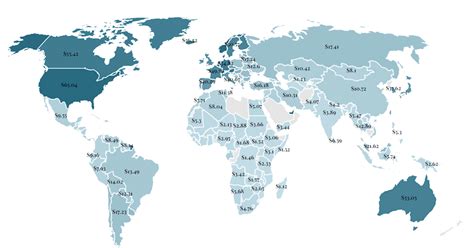 Median Income by Country 2023 - Wisevoter