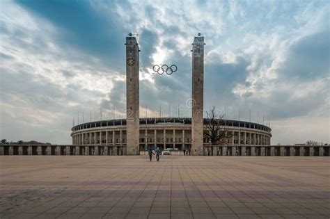 Exterior View of Berlin S Olympia Stadium, Berlin. Editorial Stock ...