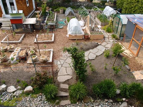 Birds Eye View: An Overview Of The Garden | Northwest Edible Life