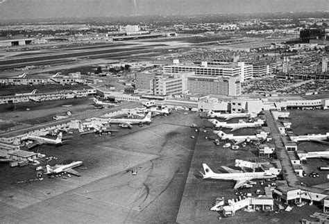 Aerial view of Miami International Airport, circa 1969? | Aerial view, Miami international ...